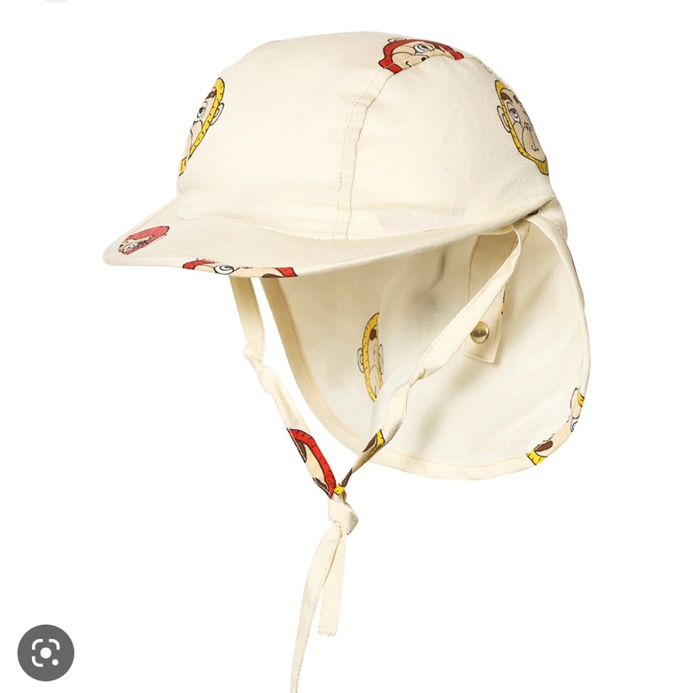 Mini Rodini children’s monkey sun cap